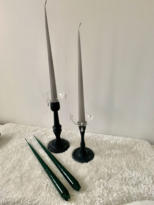 Ljusmanschett glas