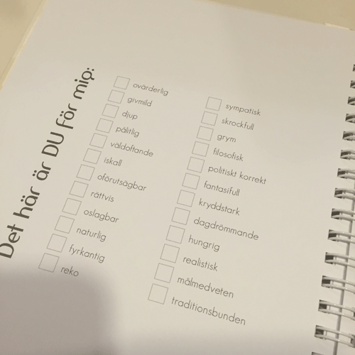 Glimra fylla i bok