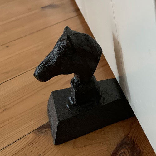 Dörrstopp hästhuvud