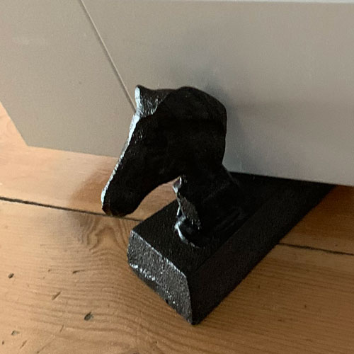Dörrstopp hästhuvud