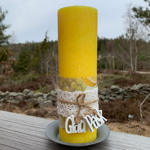 Ljusfat påskpresent gåbortpresent påsk