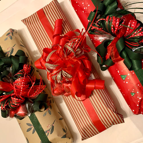 Julklapp presentinslagning