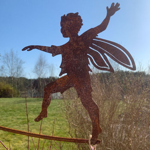 Vindflöjel Peter Pan