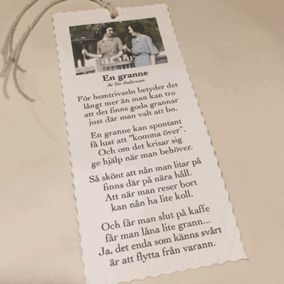 Bild på Kort En granne