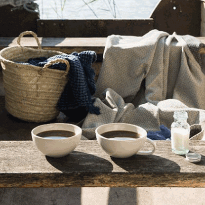 Bild på LEA tekopp matt vit