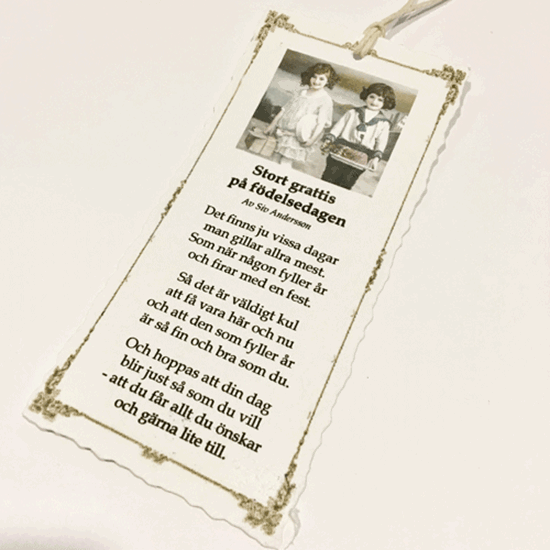 Bild på Kort Stort grattis på födelsedagen