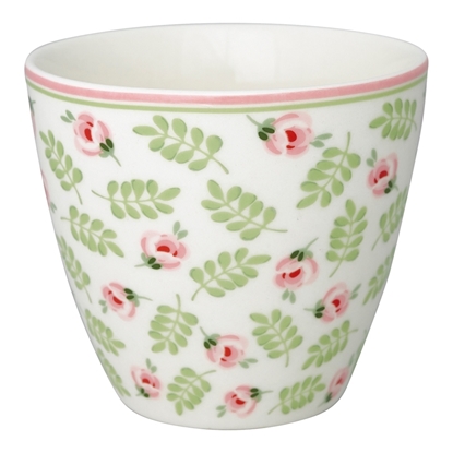 Bild på Greengate Lattekopp Lily petit white