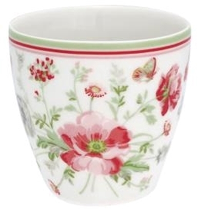 Bild på Greengate Lattekopp Meadow white