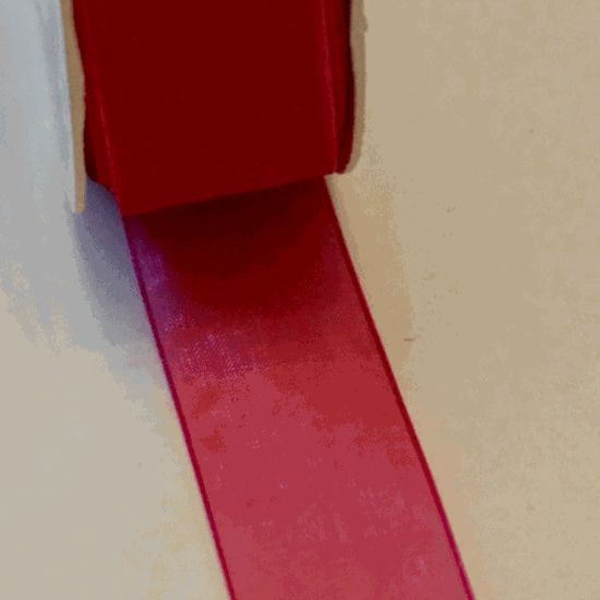 Bild på Organza band Cerise 5m