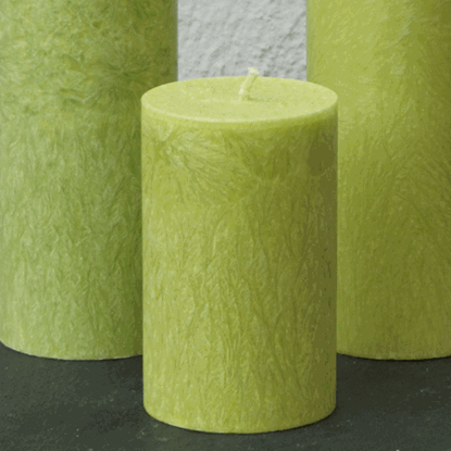 Bild på Spindelljus Lime 10 cm