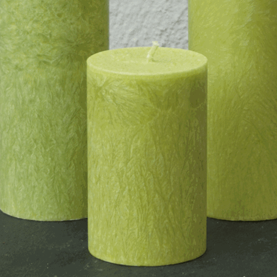 Bild på Spindelljus Lime 10 cm