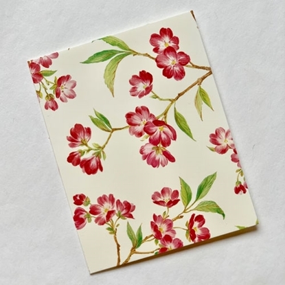 Bild på Litet dubbelvikt kort - Blommor