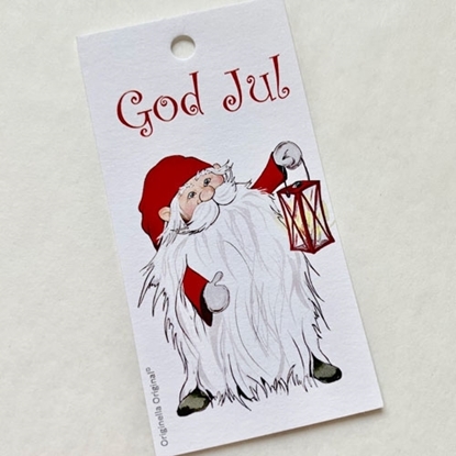 Bild på Litet kort till paketet - God Jul
