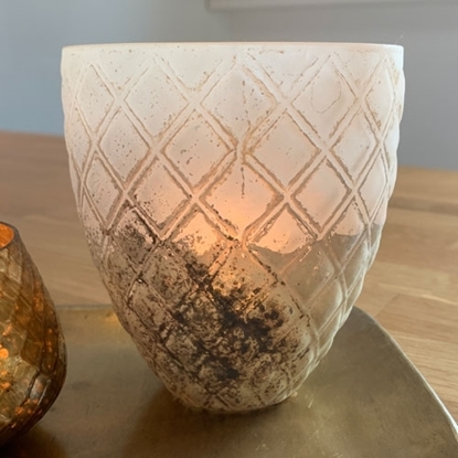 Bild på Chic Antique ljuslykta 13*12cm