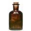 Bild på Glasvas med kork brun mellan