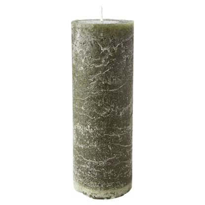 Bild på Cote Nord Klassiskt grön Blockljus 7*20cm